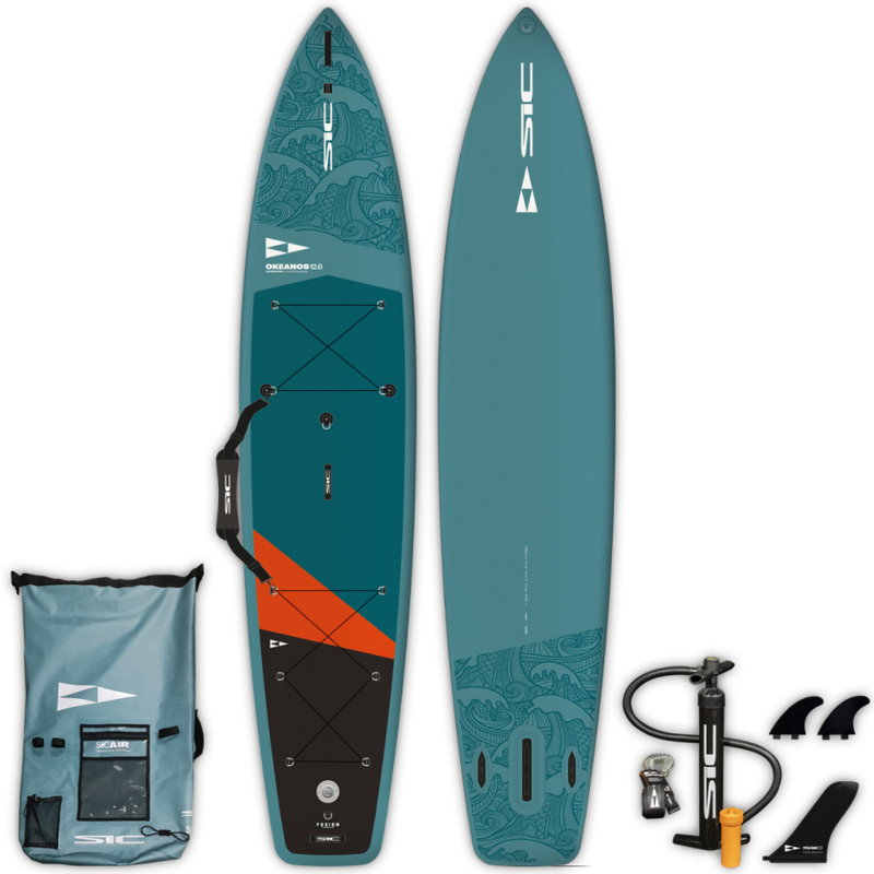 Load image into Gallery viewer, Okeanos Expedition Air 12'6 Inflatable SUP
