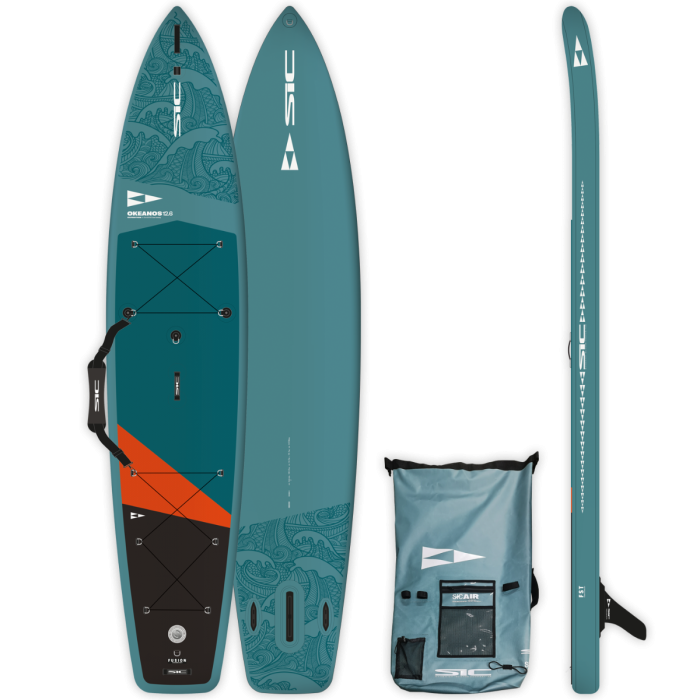 Load image into Gallery viewer, Okeanos Expedition Air 12'6 Inflatable SUP