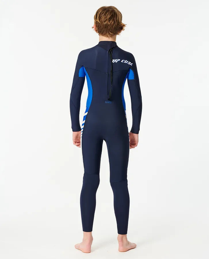 Load image into Gallery viewer, Rip Curl Junior Dawn Patrol 4/3 Back Zip Full Wetsuit