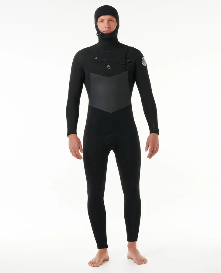Load image into Gallery viewer, Rip Curl Dawn Patrol 5/4 Hooded Chest Zip Wetsuit