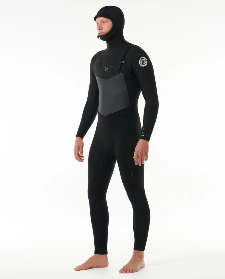 Load image into Gallery viewer, Rip Curl Dawn Patrol 5/4 Hooded Chest Zip Wetsuit