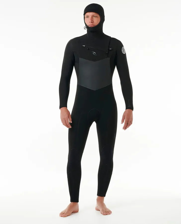 Load image into Gallery viewer, Rip Curl Dawn Patrol 5/4 Hooded Chest Zip Wetsuit