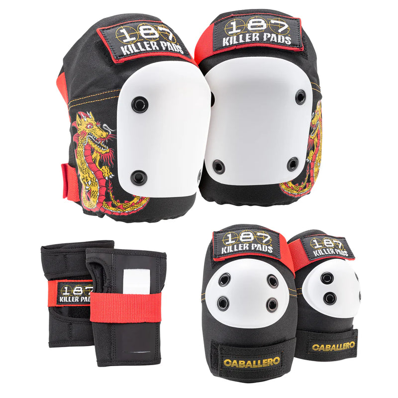 Load image into Gallery viewer, 187 Killer Pads Standard 6-Pack Steve Caballero
