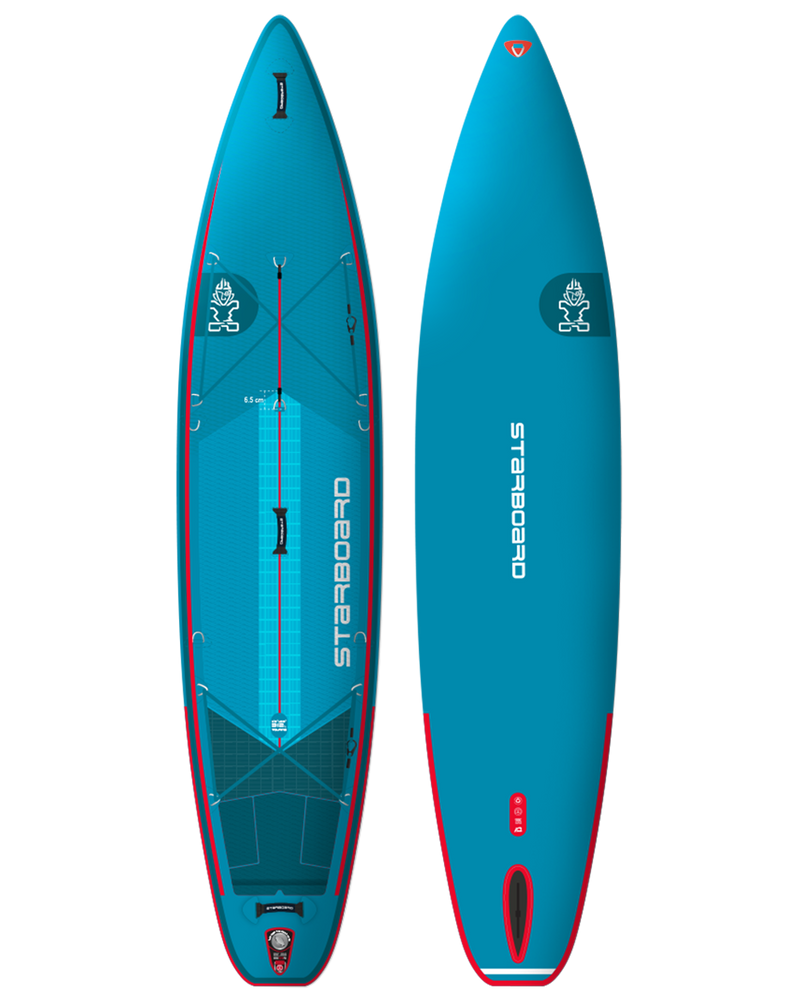 Load image into Gallery viewer, Starboard Touring Deluxe Lite 11'6 x 29" Inflatable SUP with Paddle