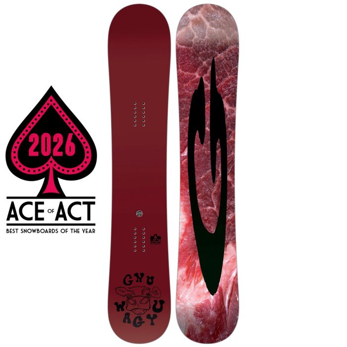 Load image into Gallery viewer, Gnu Wagyu B-Grade Snowboard 2026