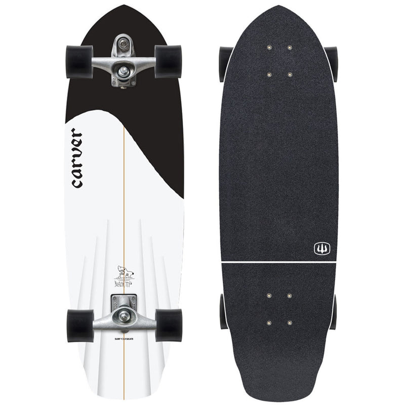 Load image into Gallery viewer, Carver C7 32.5" Black Tip Surfskate Complete