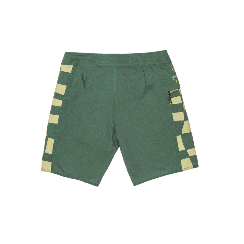 Load image into Gallery viewer, Captain Fin Keyhole Fire Check Boardshort