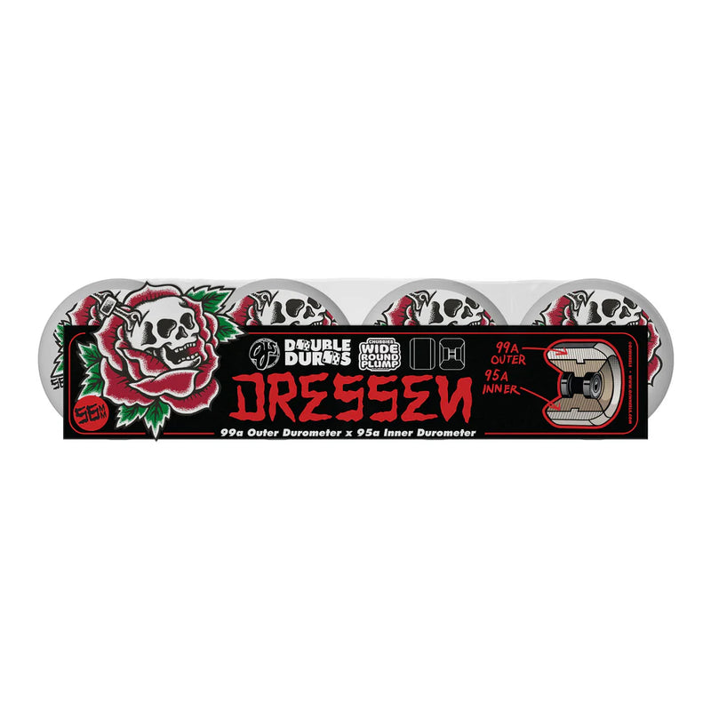 Load image into Gallery viewer, OJ Dressen Rose Skull 56mm Double Duro