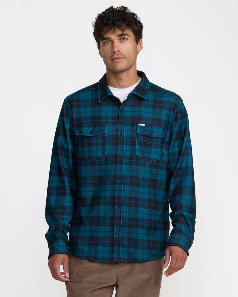 Load image into Gallery viewer, RVCA VAcancy Flannel Long Sleeve Shirt