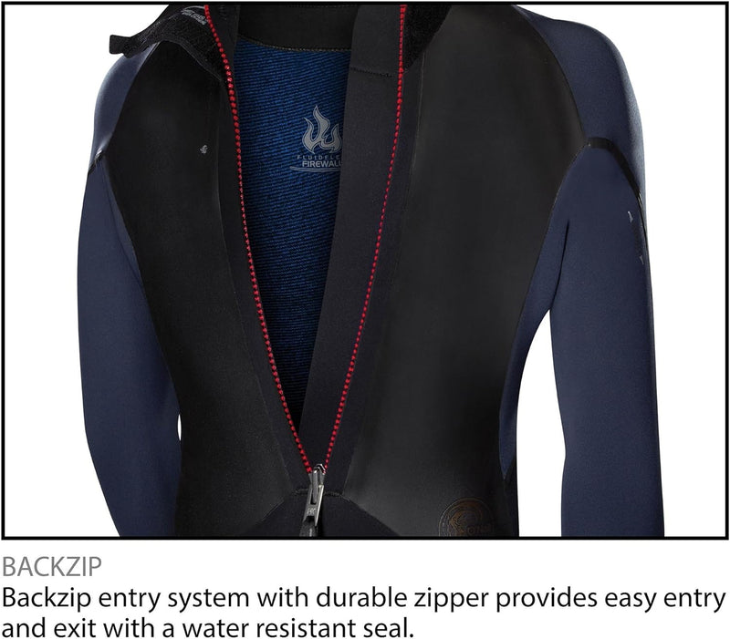 Load image into Gallery viewer, O'Neill Youth Epic 4/3 Back Zip Wetsuit