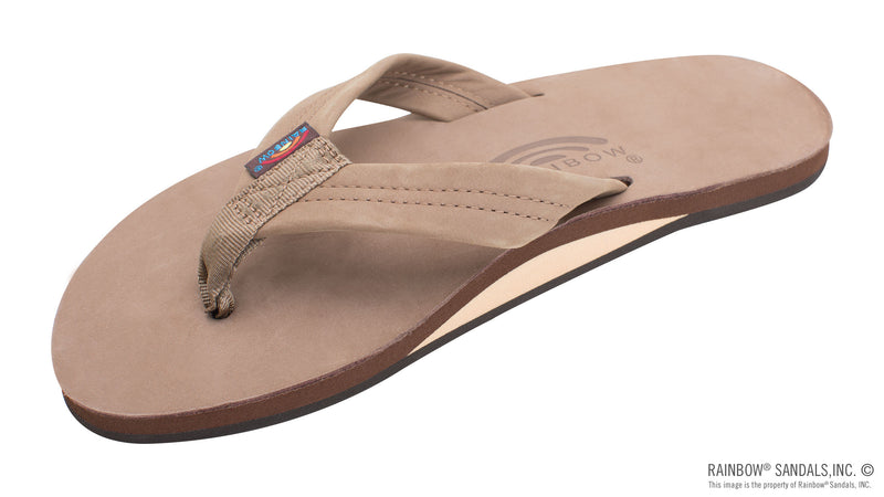 Load image into Gallery viewer, Rainbow Sandals Single Layer Premier Leather with Arch Support 1" Strap