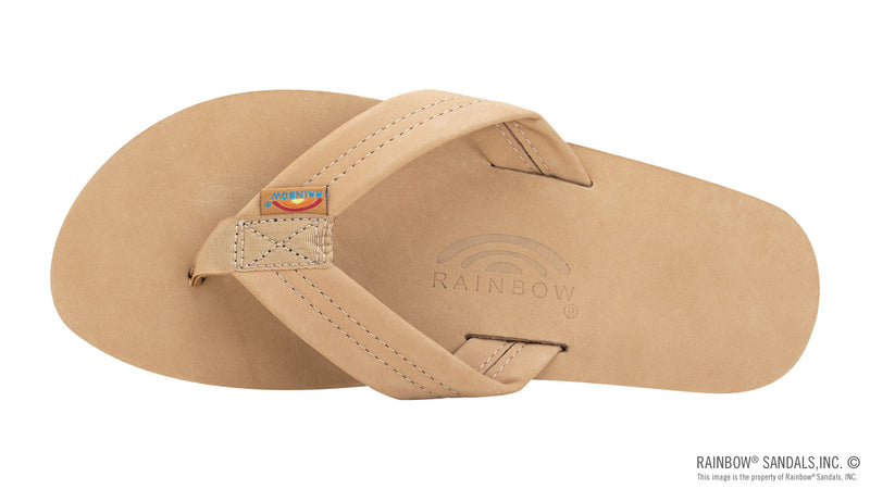 Load image into Gallery viewer, Rainbow Sandals Single Layer Premier Leather with Arch Support 1" Strap