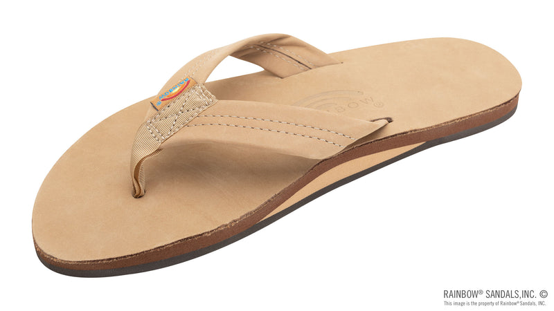 Load image into Gallery viewer, Rainbow Sandals Single Layer Premier Leather with Arch Support 1" Strap