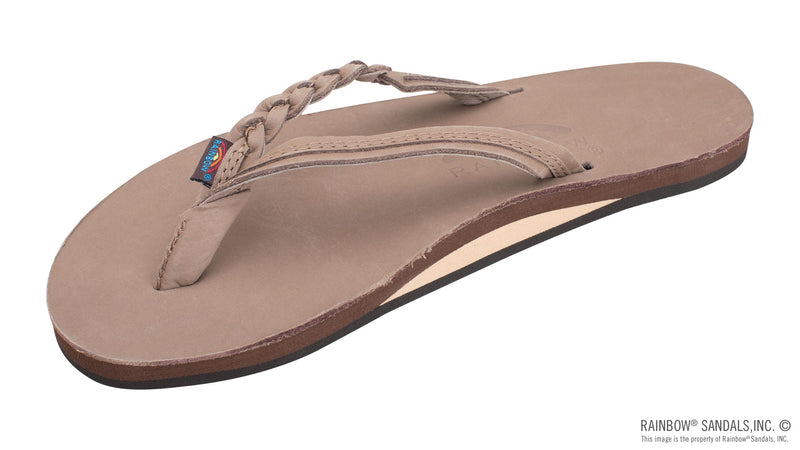Load image into Gallery viewer, Rainbow Sandals Women's Flirty Braidy Single Layer Sandal