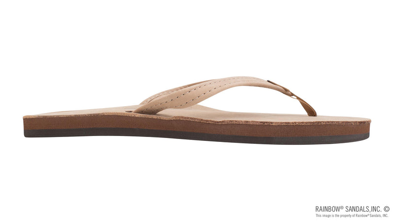 Load image into Gallery viewer, Rainbow Sandals Women's Single Layer Premier Leather Arch Support and 1/2" Narrow Strap