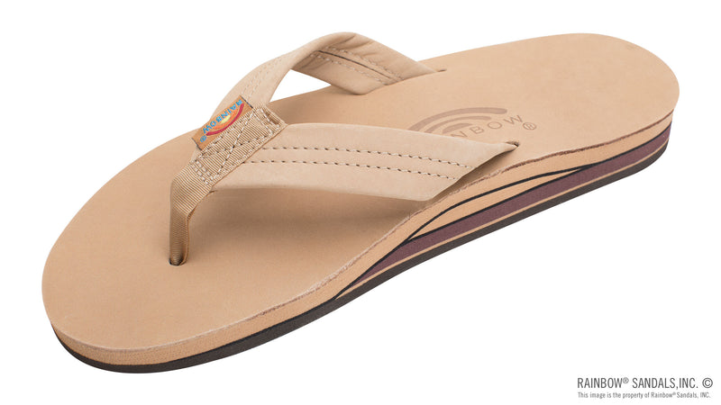 Load image into Gallery viewer, Rainbow Sandals Double Layer Premier Leather with Arch Support