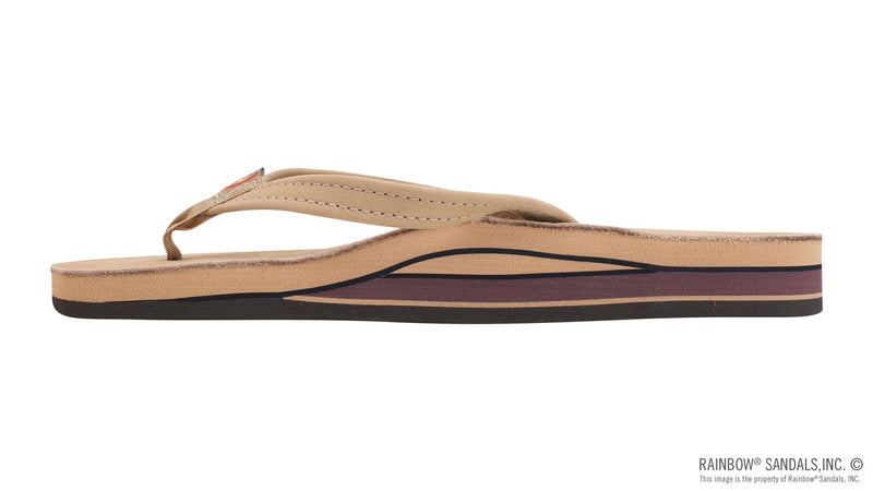 Load image into Gallery viewer, Rainbow Sandals Women's Double Layer Arch Support Classic Leather and 1/2" Narrow Strap