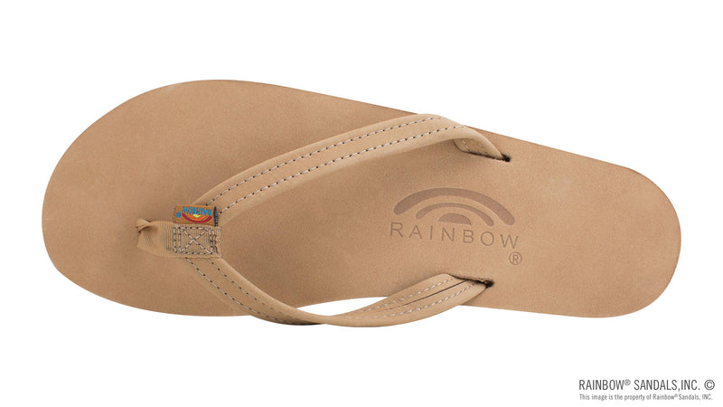 Load image into Gallery viewer, Rainbow Sandals Women's Double Layer Arch Support Classic Leather and 1/2" Narrow Strap