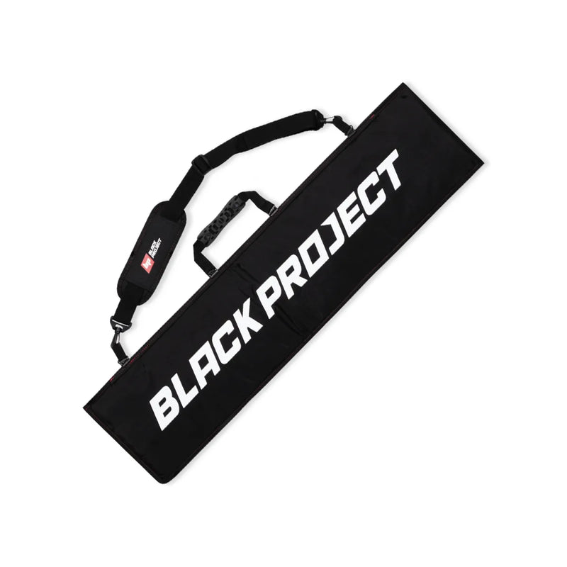 Load image into Gallery viewer, Black Project Lava 3-Piece Adjustable SUP Paddle with Padded Travel Case