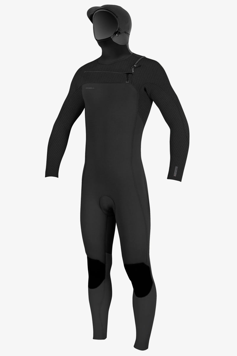 Load image into Gallery viewer, O'Neill Hyperfreak 5/4mm+ Chest Zip Hooded Full Wetsuit