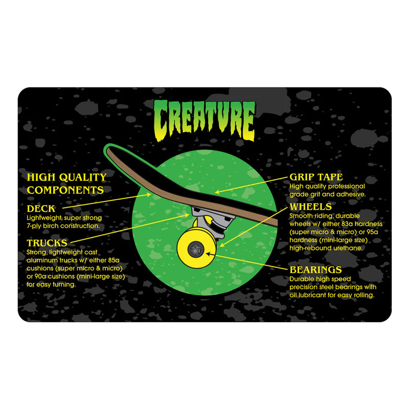 Load image into Gallery viewer, Creature 8.25 Large Logo Outline Complete Skateboard