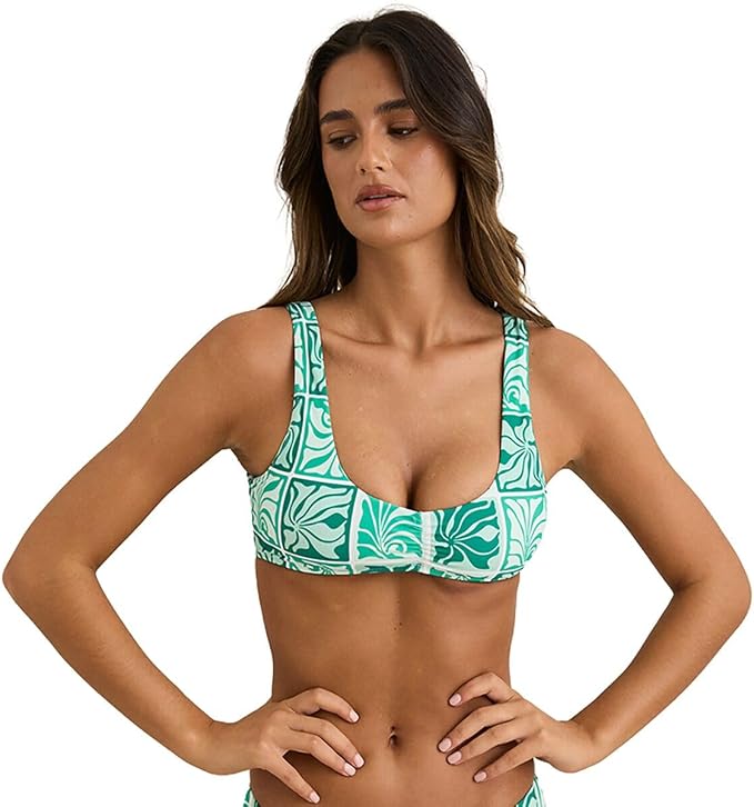Load image into Gallery viewer, Rhythm Fern Crop Top