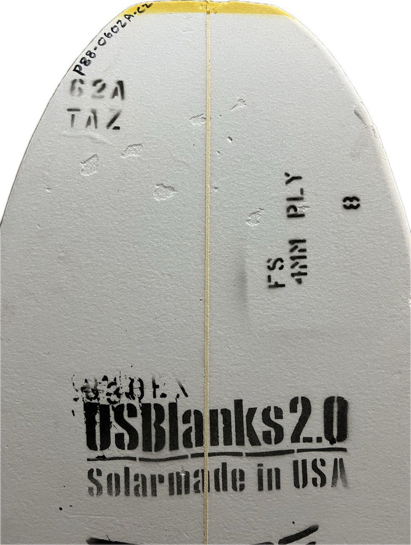 Load image into Gallery viewer, US Blanks 6'2 A Yellow 4mm Poly
