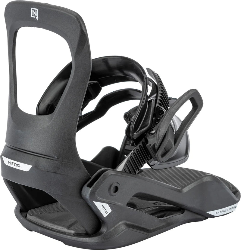 Load image into Gallery viewer, Nitro Charger Micro Yth Snowboard Bindings XS