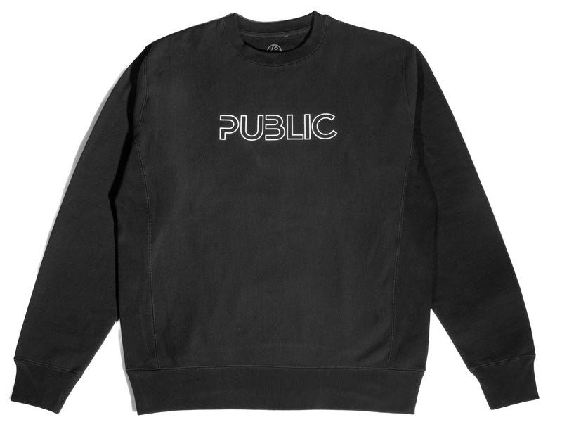 Load image into Gallery viewer, Public Logo Crewneck
