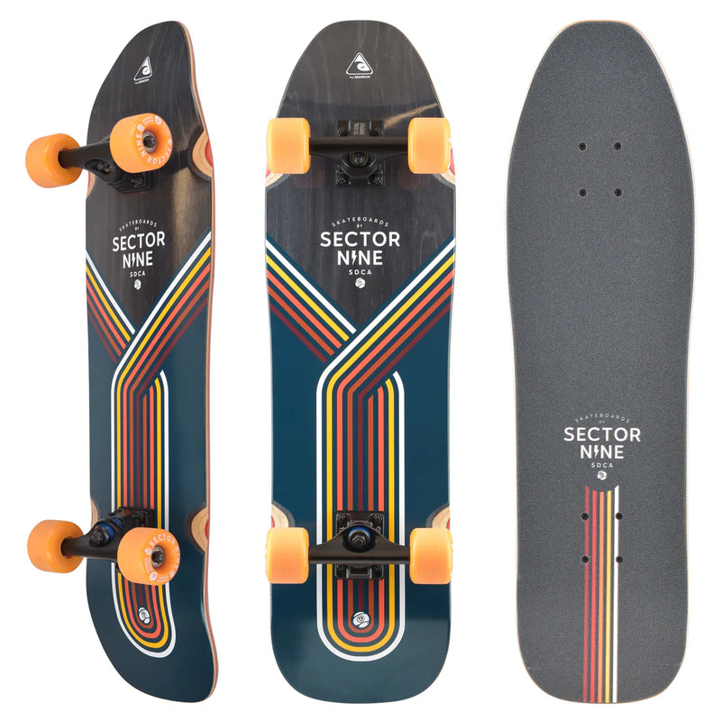 Load image into Gallery viewer, Sector 9 Abandon Shredder Surfskate Complete