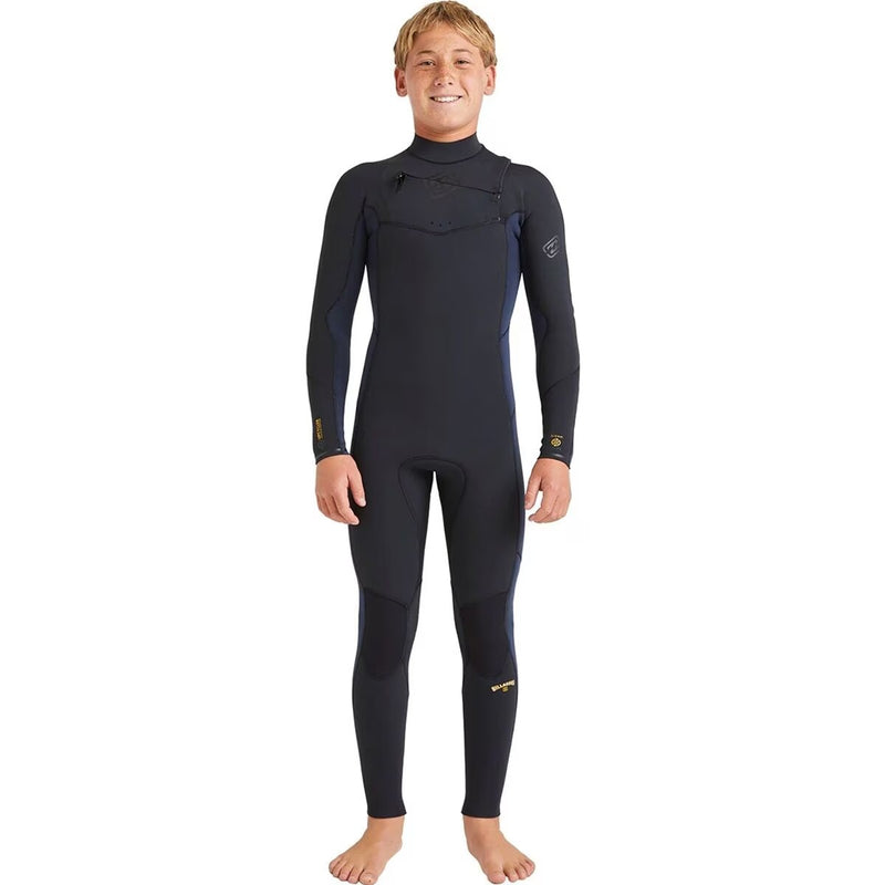 Load image into Gallery viewer, Billabong Youth Absolute Natural 4/3 Chest Zip Full Wetsuit