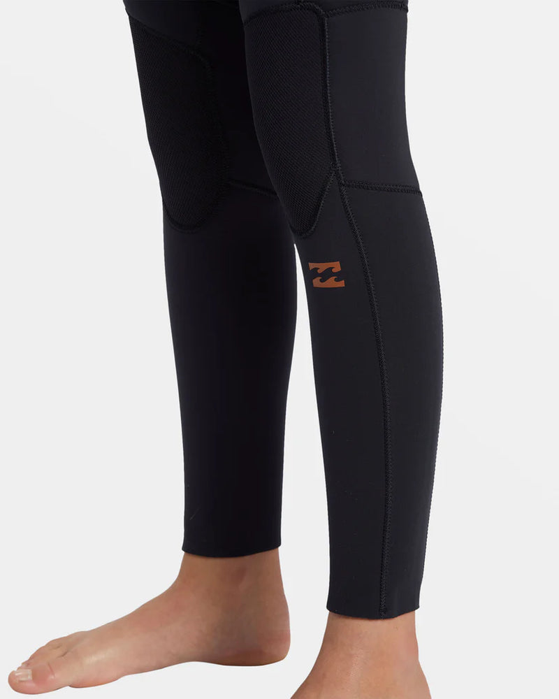 Load image into Gallery viewer, Billabong Girls Synergy Natural 4/3 Chest Zip Full Wetsuit