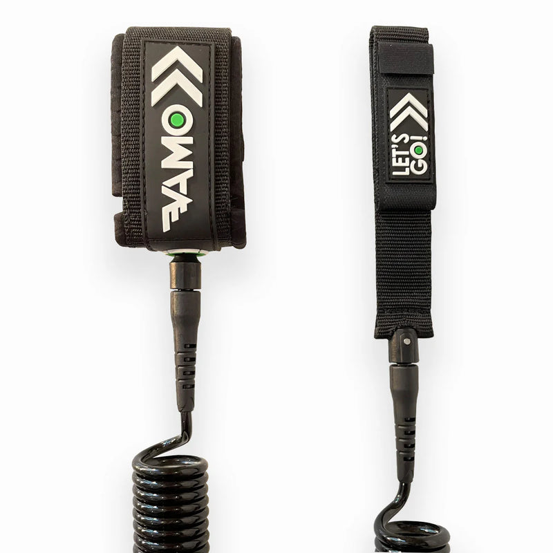 Load image into Gallery viewer, Vamo Foil 7mm Calf Leash Black