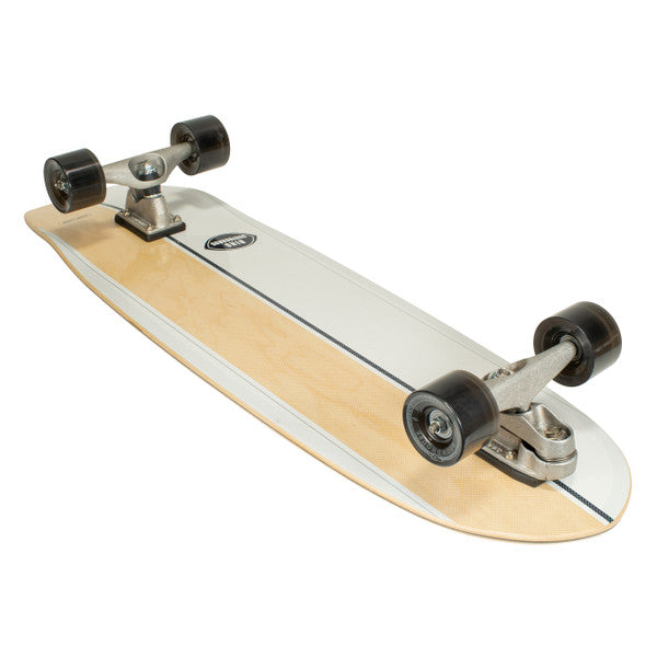 Load image into Gallery viewer, Carver x Bing C7 Raw 37" Continental Surfskate Complete
