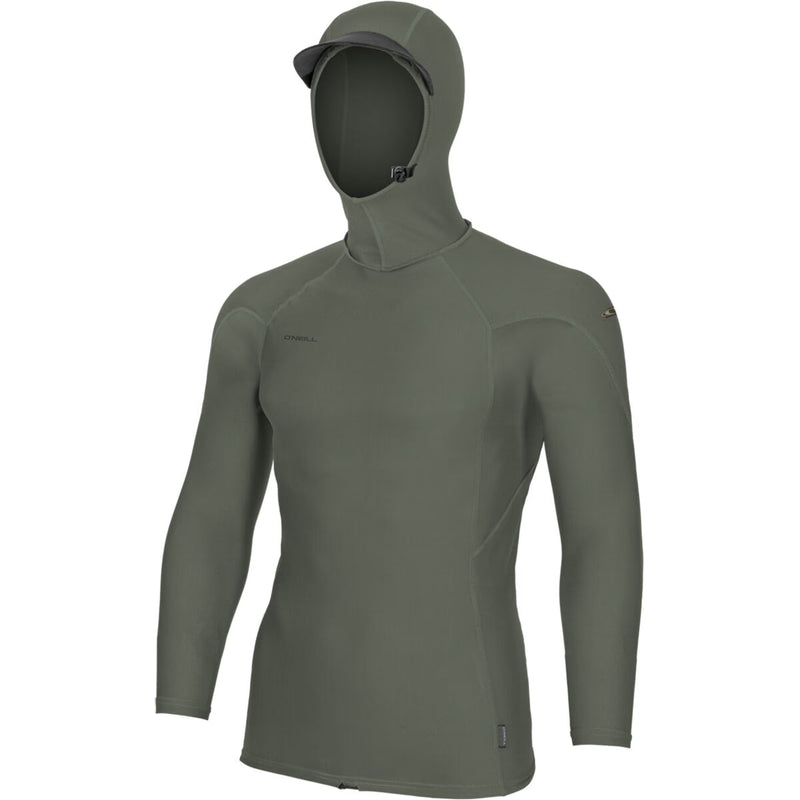 Load image into Gallery viewer, O'Neill Hyperfreak Skins O'Zone Long Sleeve Rash Guard w/ Hood