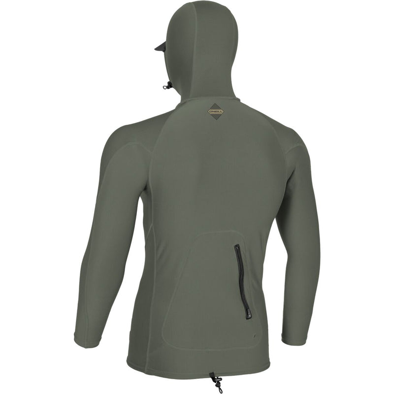 Load image into Gallery viewer, O'Neill Hyperfreak Skins O'Zone Long Sleeve Rash Guard w/ Hood