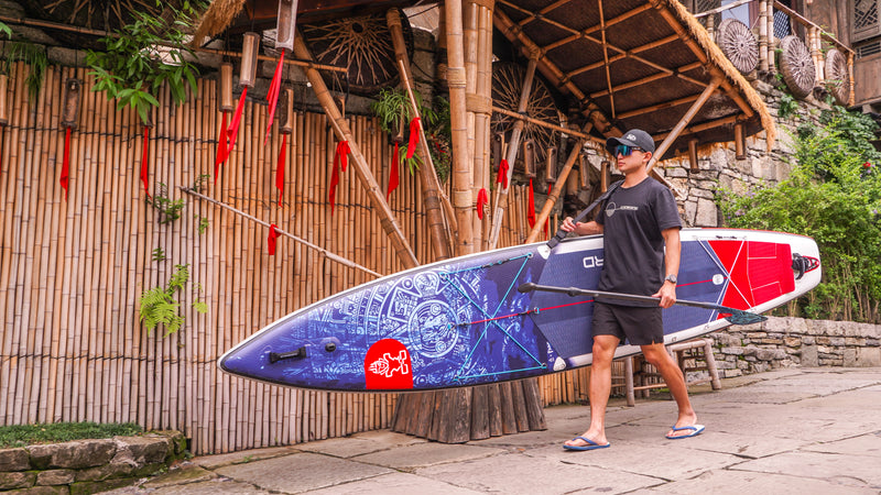 Load image into Gallery viewer, Starboard Touring Deluxe Wave 12'6 x 28" Inflatable SUP