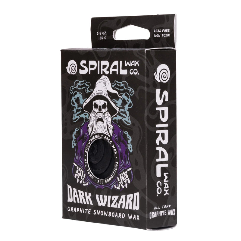 Load image into Gallery viewer, Spiral Wax Co. Dark Wizard Graphite Snowboard Wax