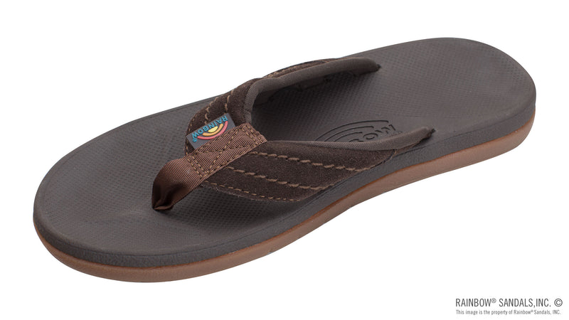 Load image into Gallery viewer, Rainbow Sandals East Cape Molded Rubber with Natural Suede Strap