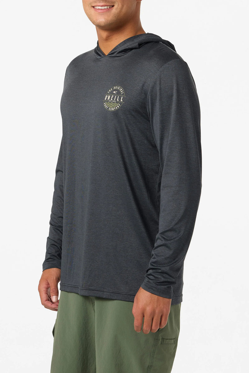Load image into Gallery viewer, O'Neill Trvlr UPF Hooded Blaze Long Sleeve Pullover