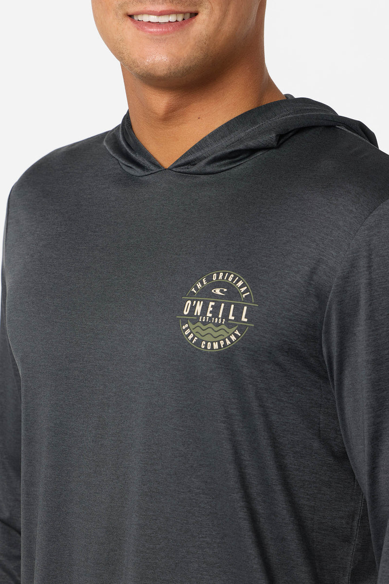 Load image into Gallery viewer, O'Neill Trvlr UPF Hooded Blaze Long Sleeve Pullover