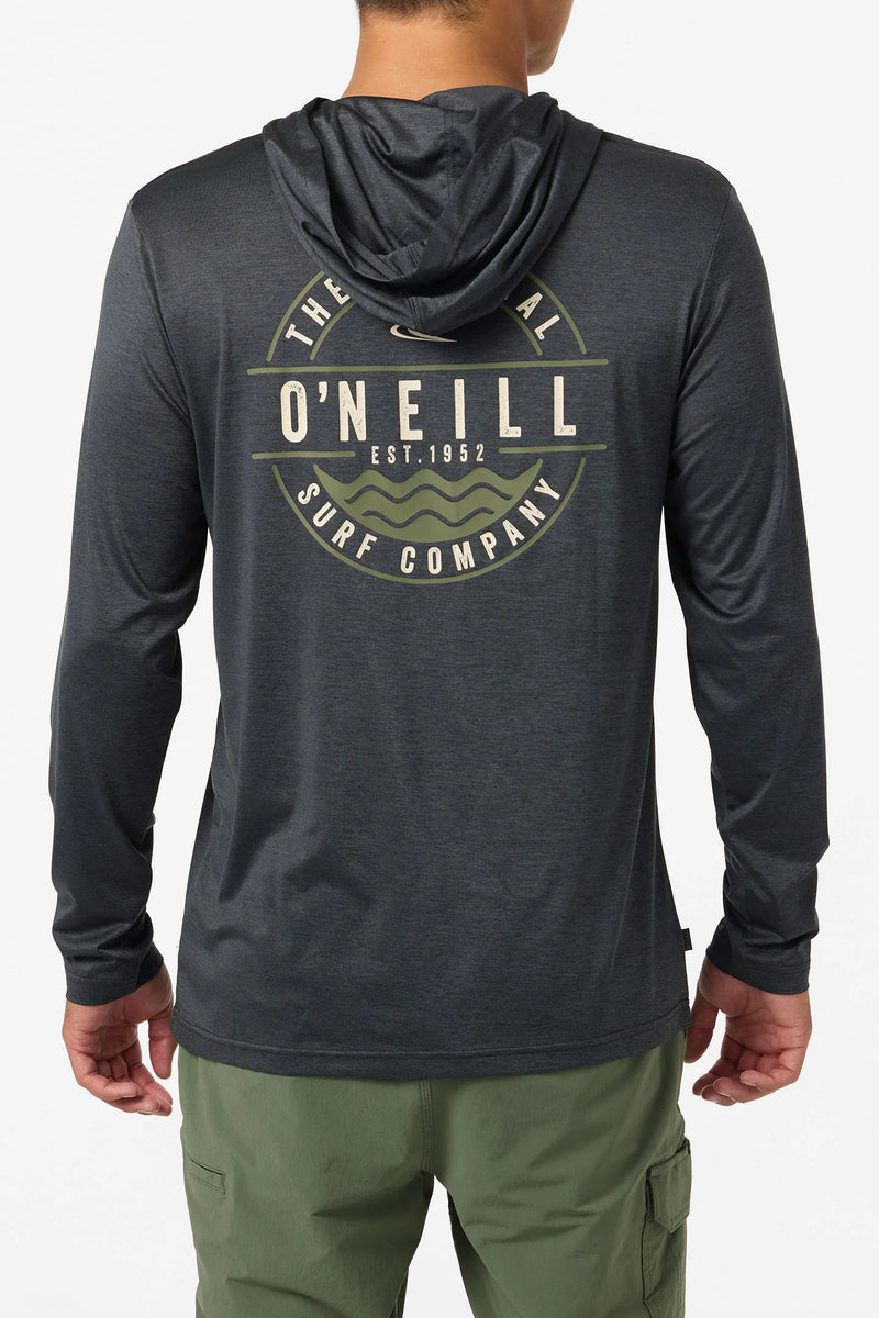 Load image into Gallery viewer, O'Neill Trvlr UPF Hooded Blaze Long Sleeve Pullover