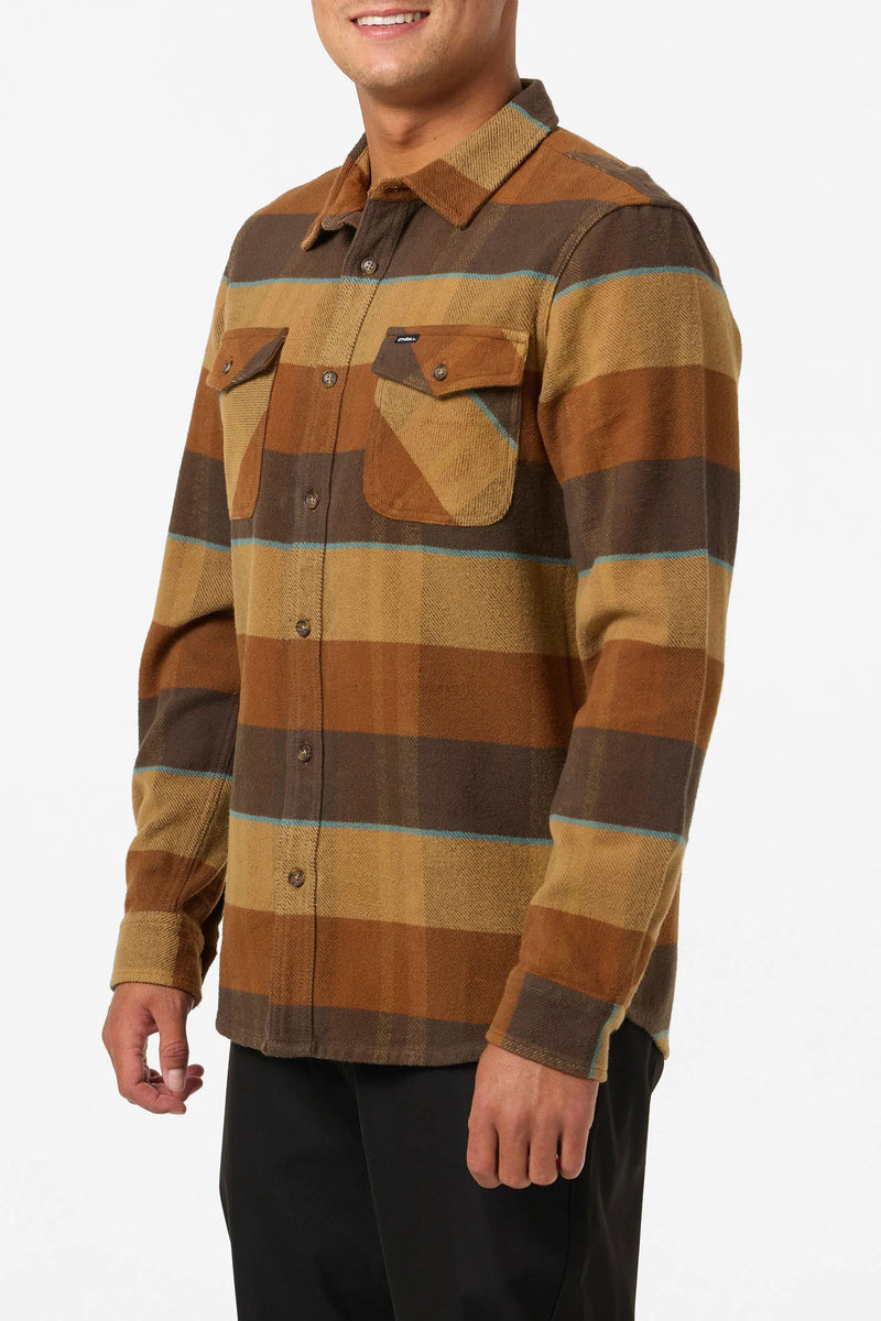 Load image into Gallery viewer, O'Neill Richmond Flannel Standard Fit Long Sleeve Shirt