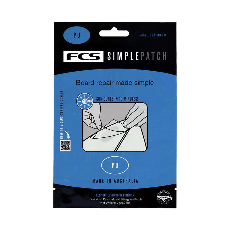 Load image into Gallery viewer, FCS Simple Ding Repair Patch (choose Poly or Epoxy & size)