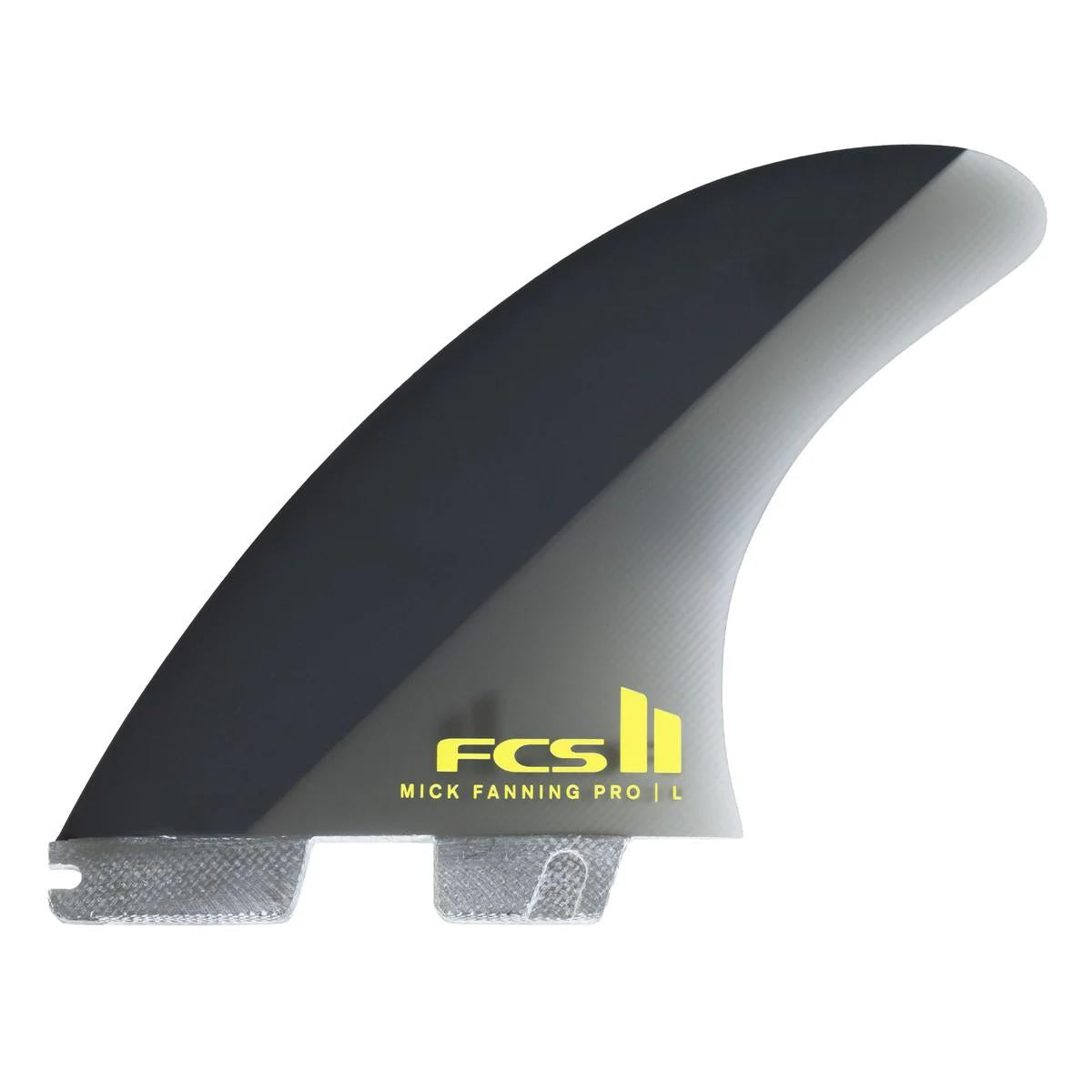 FCSII Mick Fanning Perfrormance Glass Tri Surf Fin Set L BLK/ACID