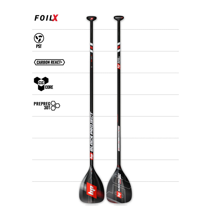 Load image into Gallery viewer, Black Project Foil-X Large TC 70 Cut to Fit SUP Paddle