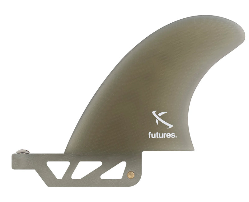 Load image into Gallery viewer, Futures Fins Lost 3.625 Fiberglass Smoke Trailer Fin