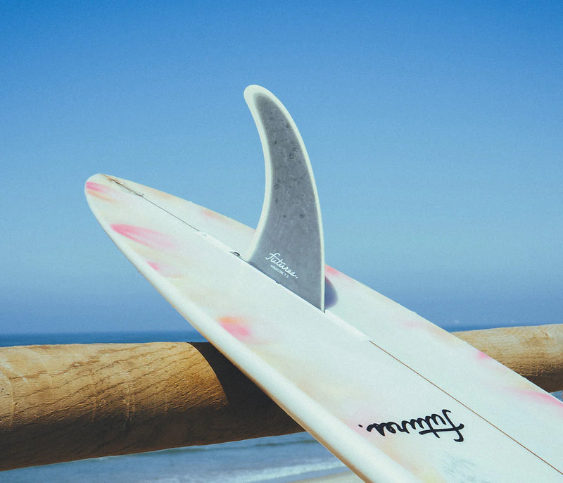 Load image into Gallery viewer, Futures Fins Albacore Flex Fiberglass 7.5" Indigo/Sand Surfboard Fin