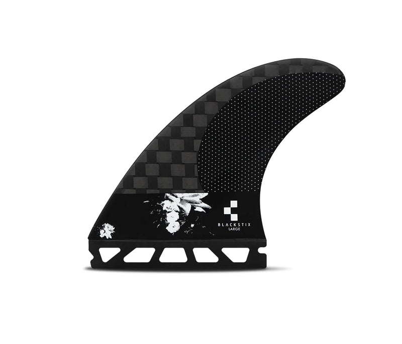 Load image into Gallery viewer, Futures Fins Ando Blackstix Thruster Set Large