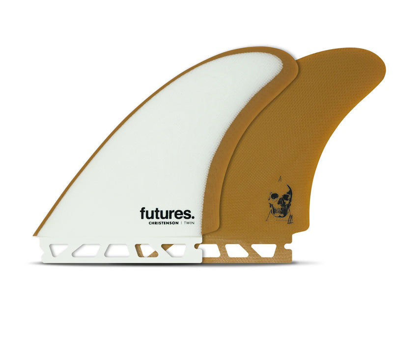 Load image into Gallery viewer, Futures Fins Christenson Twin Surf Fin Set Fiberglass
